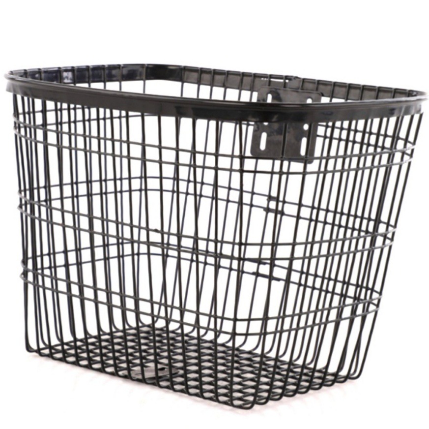 26 Iron basket bicycle encrypted strong steel wire basket riding supplies accessories