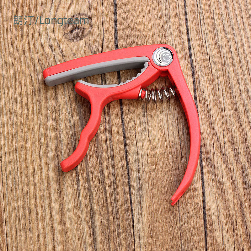 Picture of Langting Plastic Steel Guitar Variable Clip Portable Electric Acoustic Guitar Variable Clip capo Variable Clip Lifting Clip Wholesale