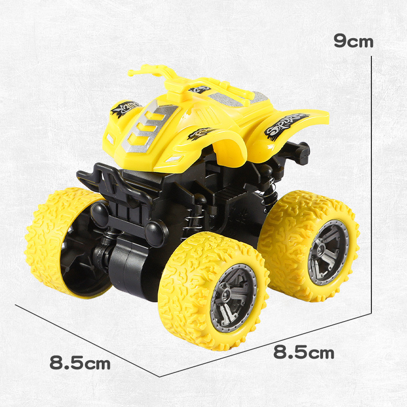 Picture of Off-road inertia pull-back four-wheel drive model boy stunt children's toy car crash car manufacturers wholesale