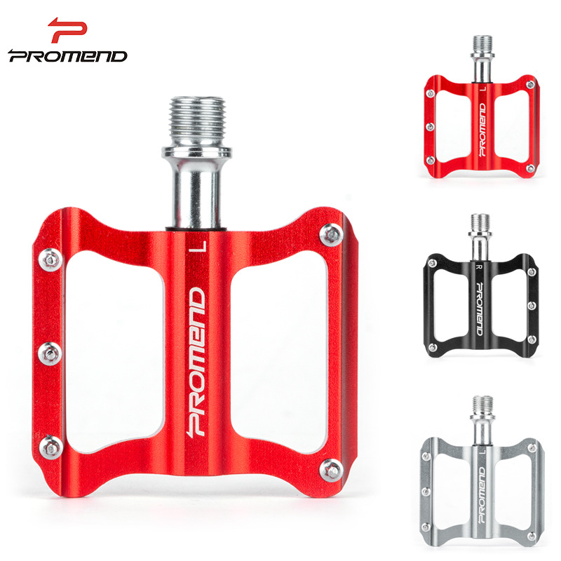 PROMEND Road Bike Pedal 3 Peilin Aluminum Alloy with Cleat Small and Lightweight Pedal Pedal