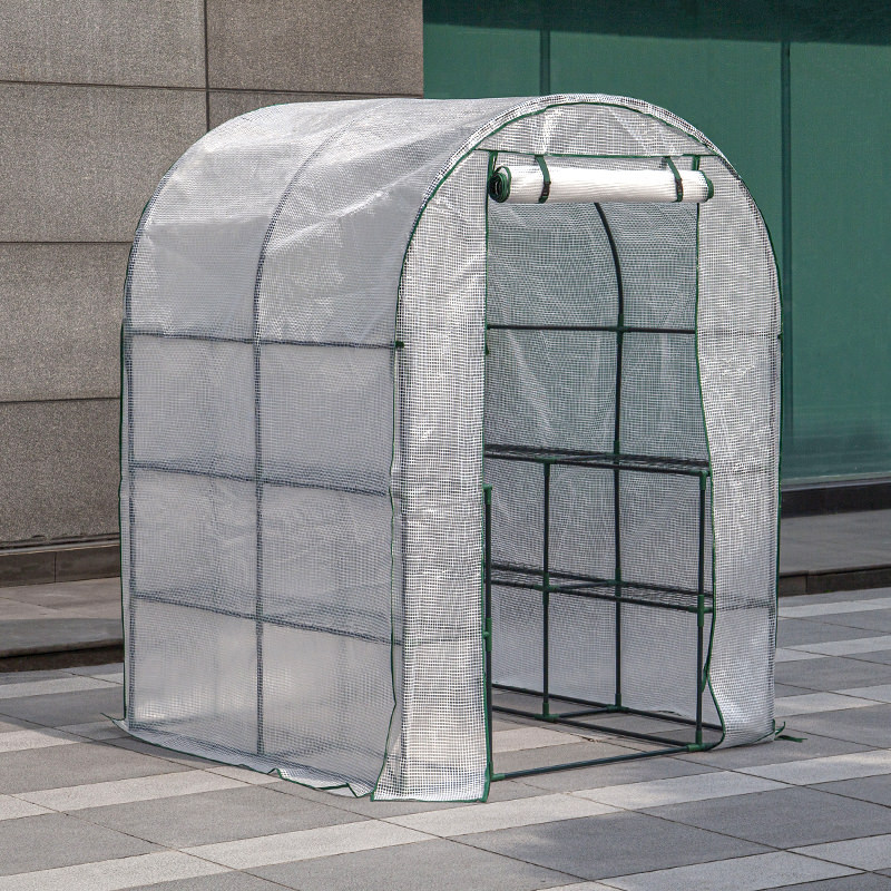 Picture of Balcony greenhouse outdoor greenhouse insulation shed garden courtyard fleshy seedling triangle plum warm cover a generation of hair