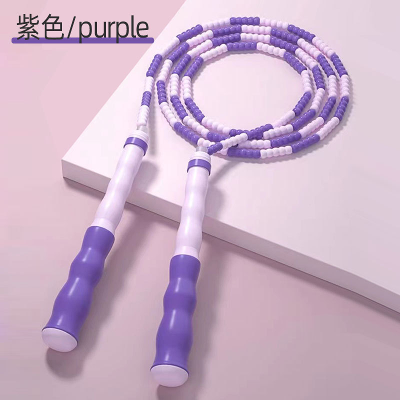 Picture of New Children's Bamboo Skipping Rope Wholesale Primary School Students Kindergarten Special Adjustable Skipping Rope Beginners Signature Skipping Rope