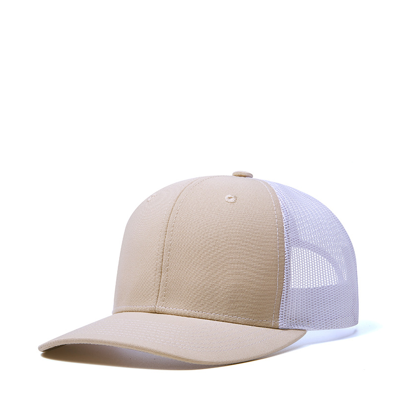 Picture of Wish Micro Bend Hat Rim Truck Hat Men's Outdoor Sun Shading Net Hat Mountaineering Fishing Truck Drivers Hat