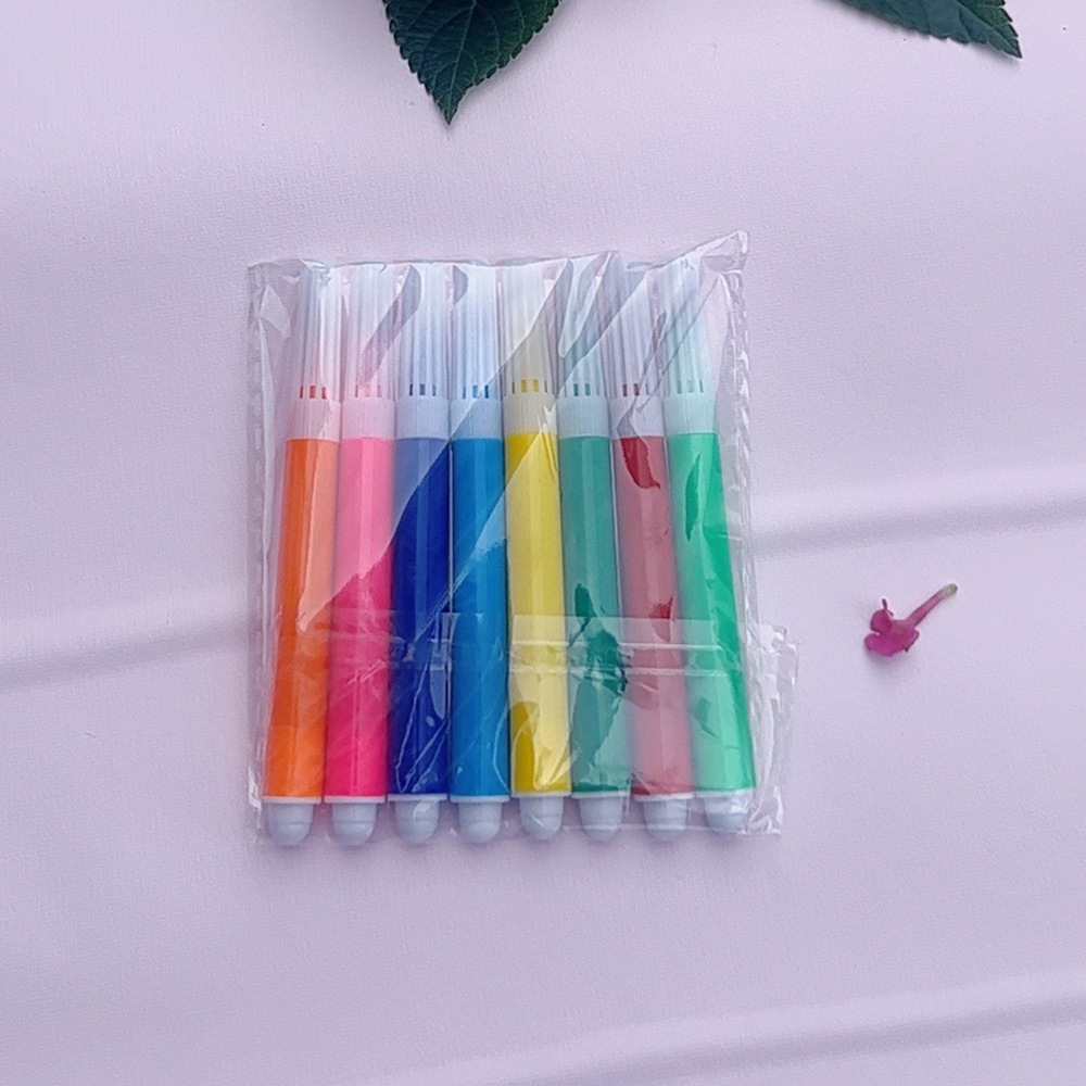 Picture of 101-4 color watercolor pen 6 color mini watercolor pen children diy brush pen accessories painting set stationery wholesale
