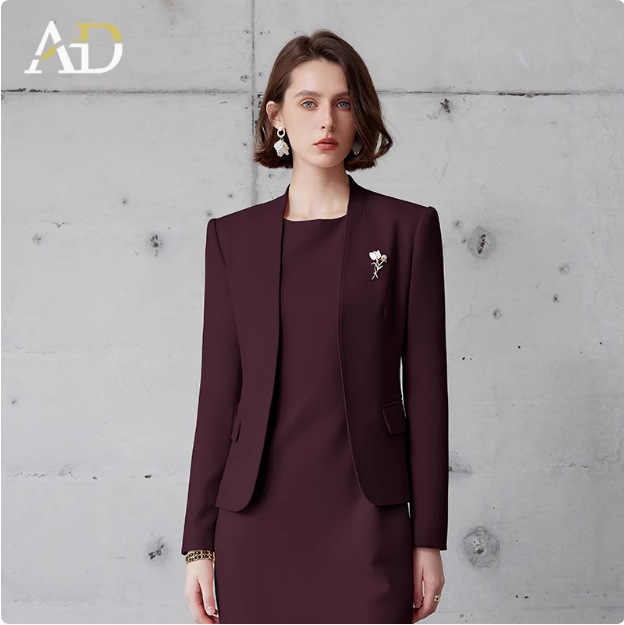 Picture of AD Ankora Red Suit dress Two-Piece Women's Business Wear 2024 New Civil Servant Work Clothes Autumn