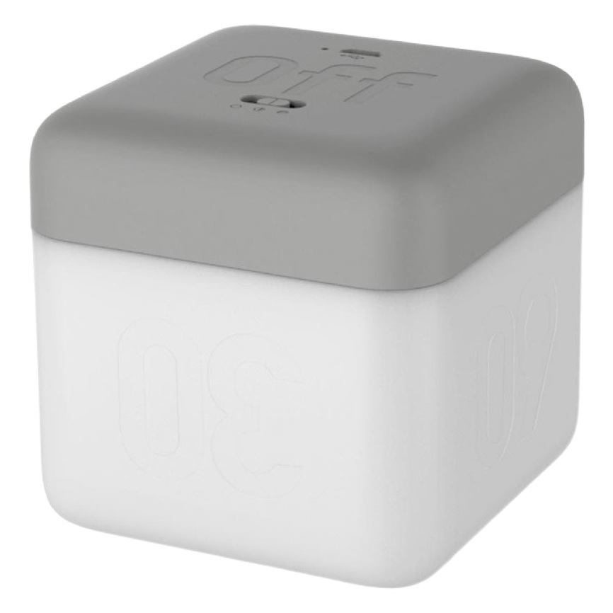 HBK square flip light USB charging night feeding night light bedroom bedside multi-sided timing night light