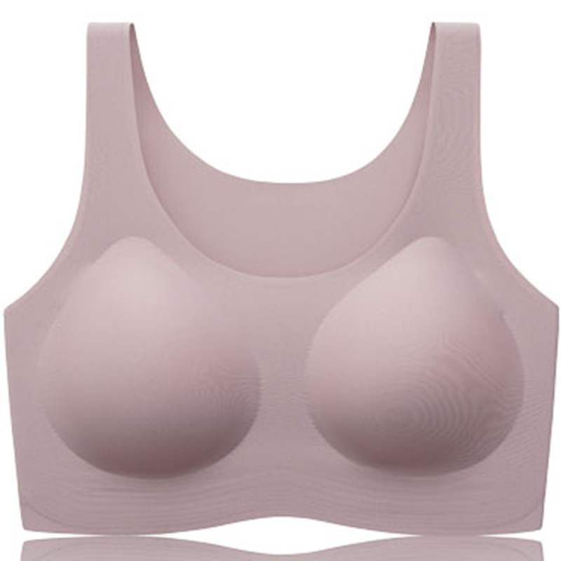 Picture of [High Quality] All-In-One Fixed Cup Thin Intimates, Seamless, Comfortable, Sports-Free, Wire-Free Vest-Style Bra