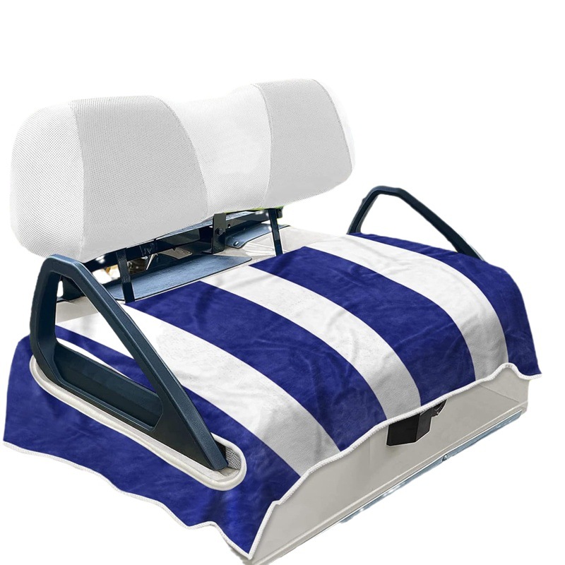Golf car seat cover seat opening towel blanket towel car cleaning cloth special absorbent car cushion towel