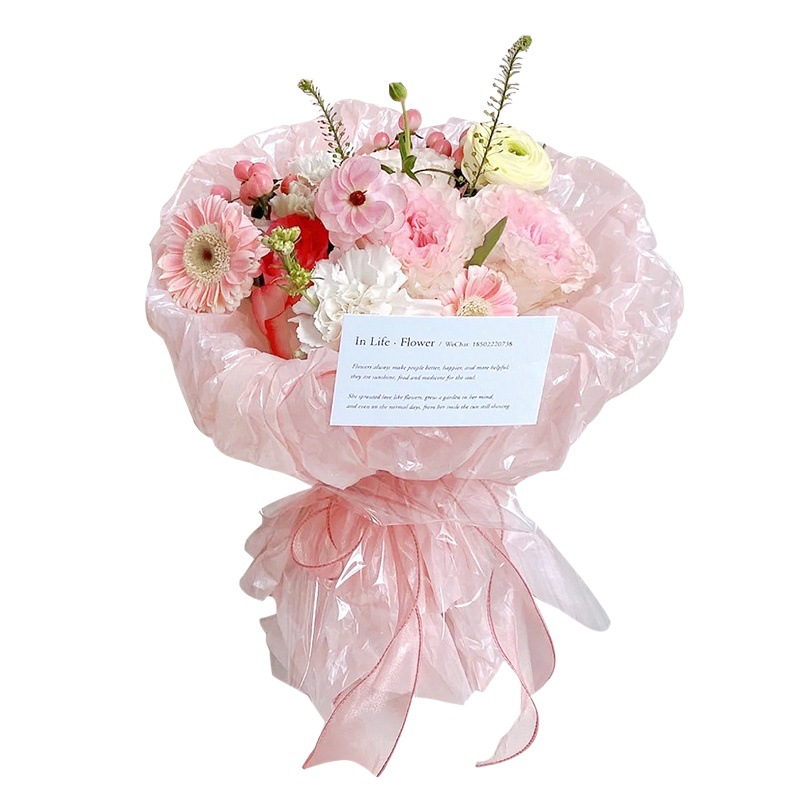 Core pearl Sydney paper flower bouquet waterproof pleated lining paper floral wrapping paper florist handmade materials