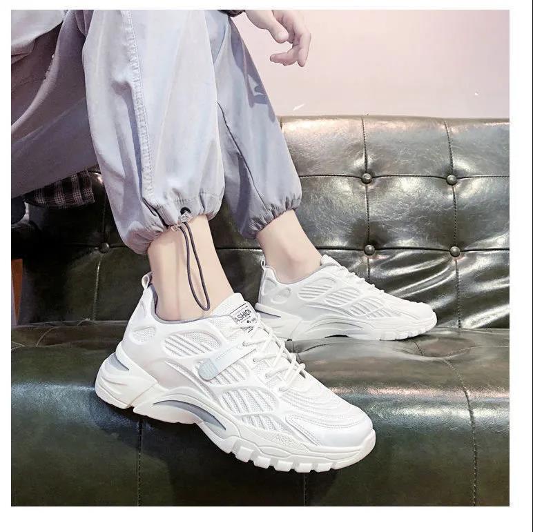 Picture of New Spring Men's Shoes, Low-Top Men's Shoes, Sports Shoes, Trendy and Versatile, Height-Increasing Dad Shoes, Men's Korean Style Versatile Shoes