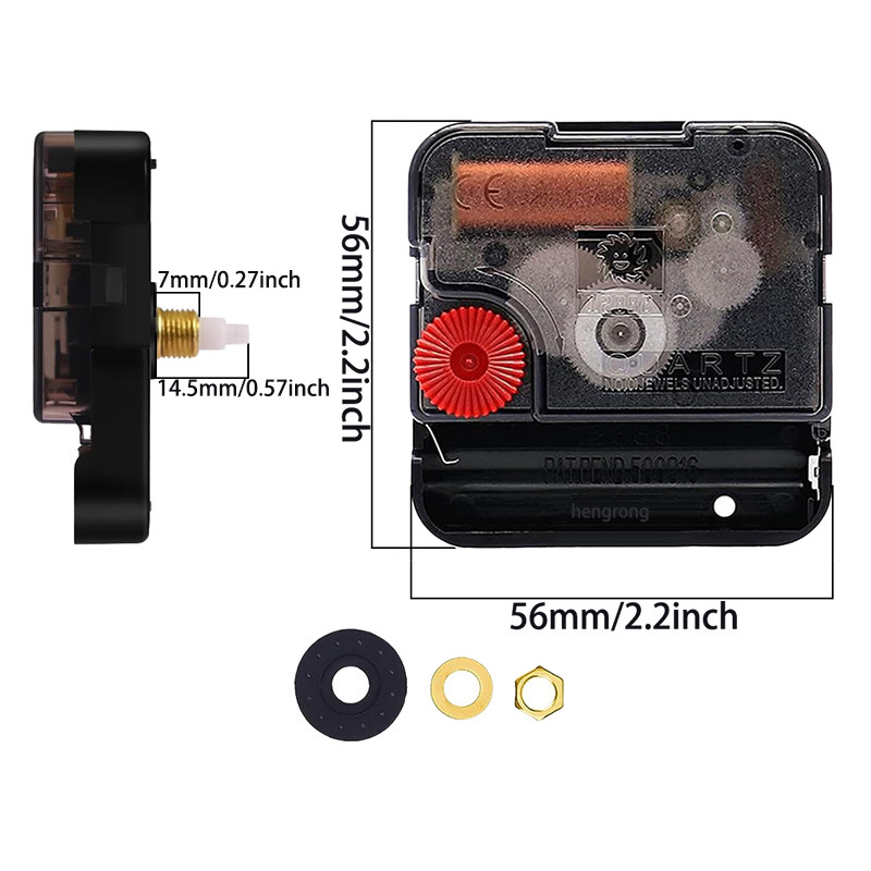 Picture of Watch Accessories genuine goods Taiwan Sun 12888 Scanning Silent Movement with Metal Timing and Seconds
