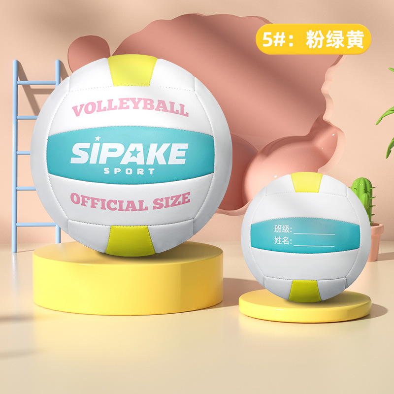 Picture of Wholesale senior high school entrance examination volleyball No.5 middle school students special physical examination soft No.5 male and female student training competition sports outdoor