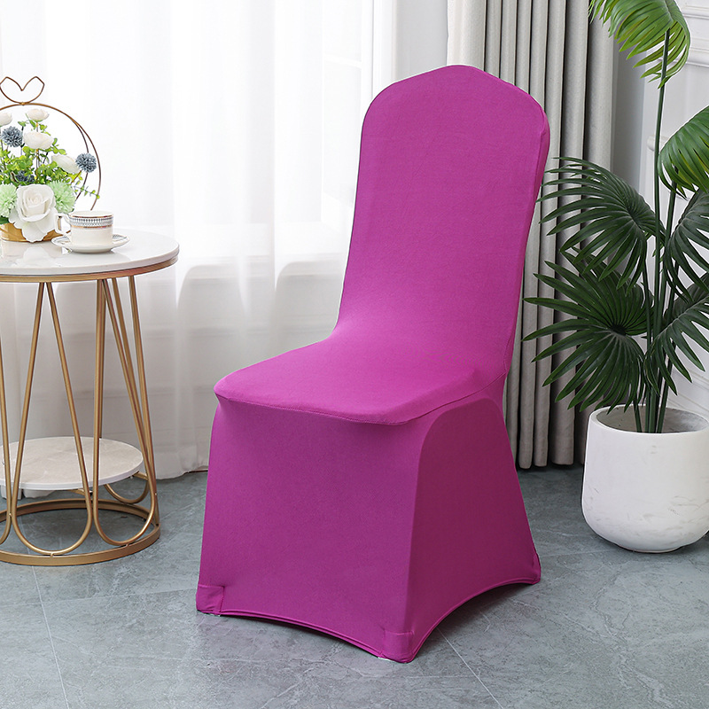 Picture of Elastic Chair Cover Thickened Hotel Chair Cover Wedding Banquet Hotel Wedding Universal Wedding Special All-inclusive