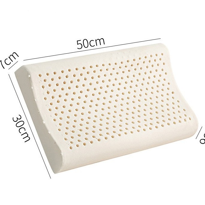 Picture of Carefully Selected Genuine Latex Pillow Natural Pillow Core Adult Neck Pillow Latex Pillow Manufacturer Gift Wholesale