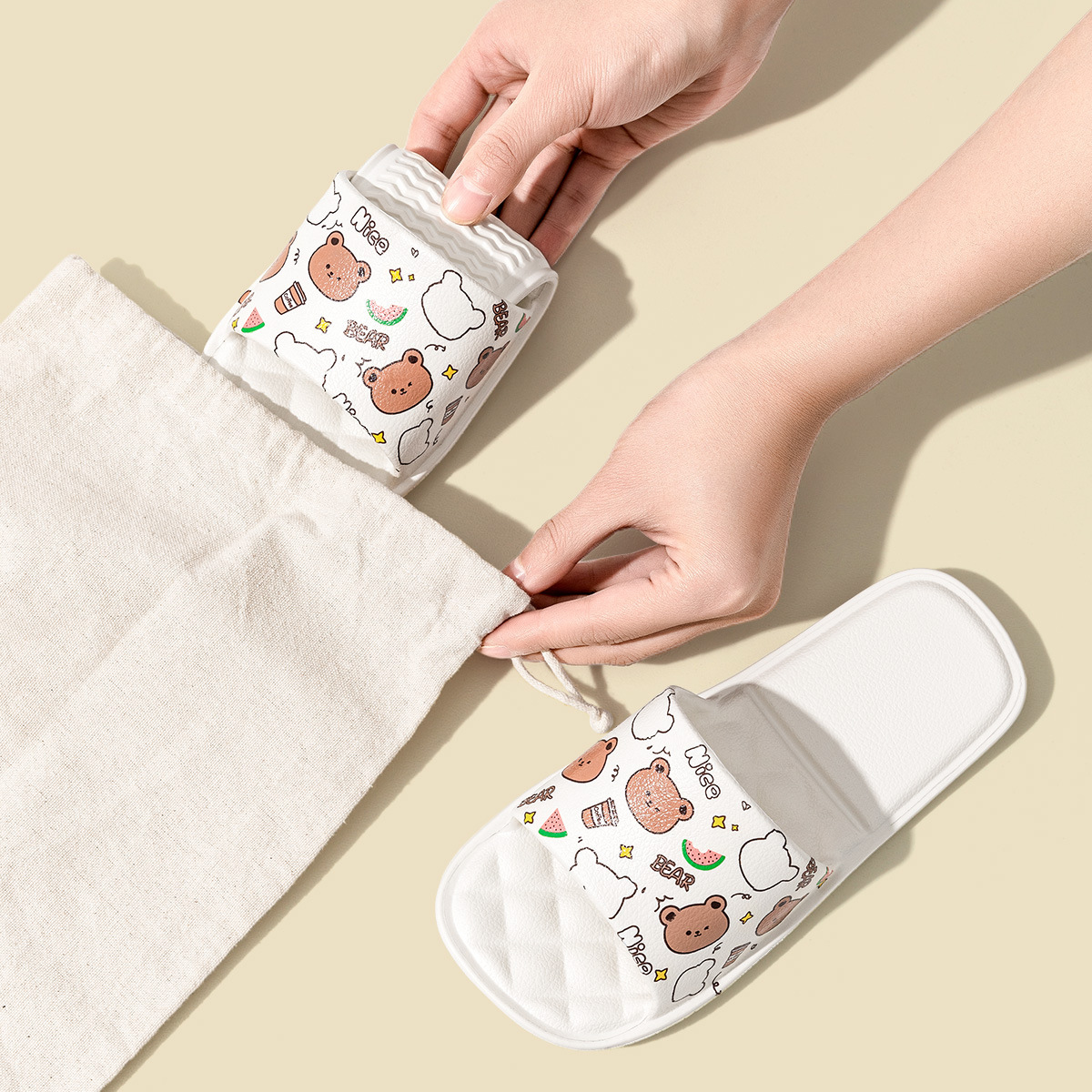 Children's Slippers Girls' Summer Indoor Home Non-slip Bathroom Bathing Lightweight Cartoon EVA Parent-child Sandals and Slippers for Women