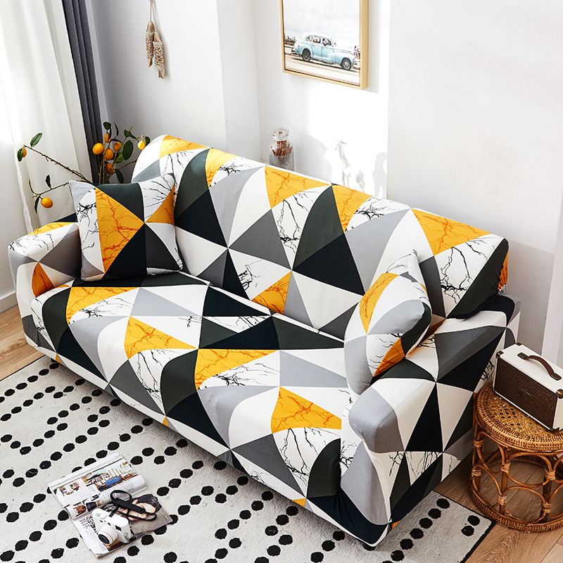 Cross-border Amazon printed elastic all-inclusive sofa cover washable elastic sofa dust cover sofa cover manufacturers