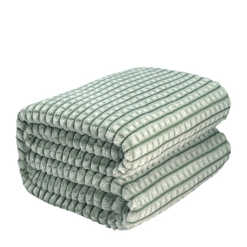 Picture of Milk fleece blanket office nap coral fleece blanket flannel children's small blanket summer air conditioning blanket wholesale