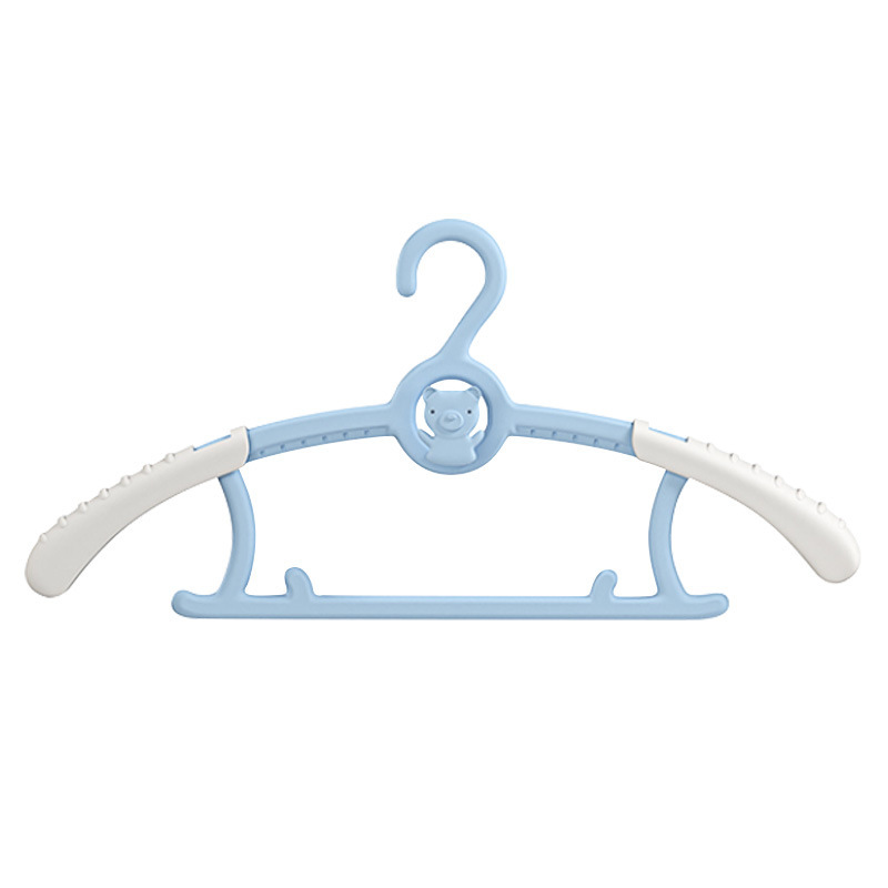 Picture of Children's clothes hanger multi-functional retractable non-slip seamless clothes hanger newborn baby special clothes support wholesale