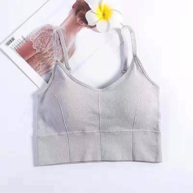 Picture of Hot sale big u beauty back 646 beauty back underwear wireless bra seamless sexy anti-exposure bottoming sports vest