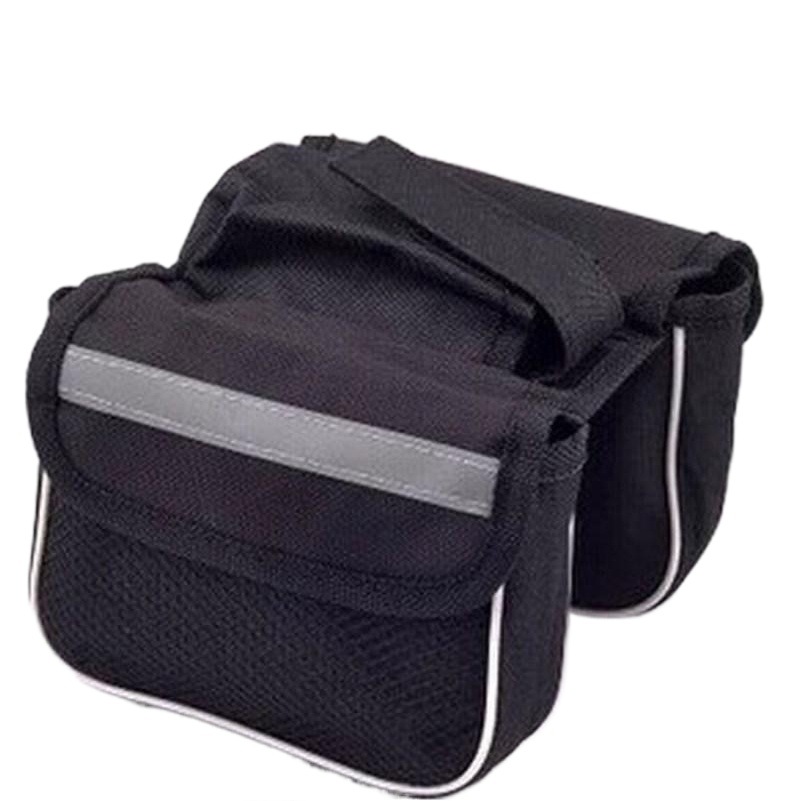 Three-in-one bicycle bag/mountain bike saddle bag front beam bag upper tube bag/bicycle riding equipment accessories
