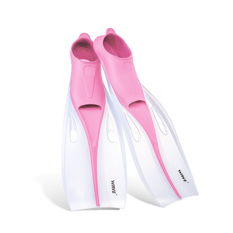Picture of wave new professional adult free-diving snorkeling flippers unisex swimming frog shoes deep diving equipment flippers