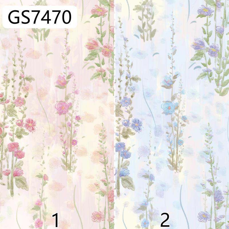 60 cotton digital printed fabric European INS wind small floral cotton children's shirt bag printed fabric