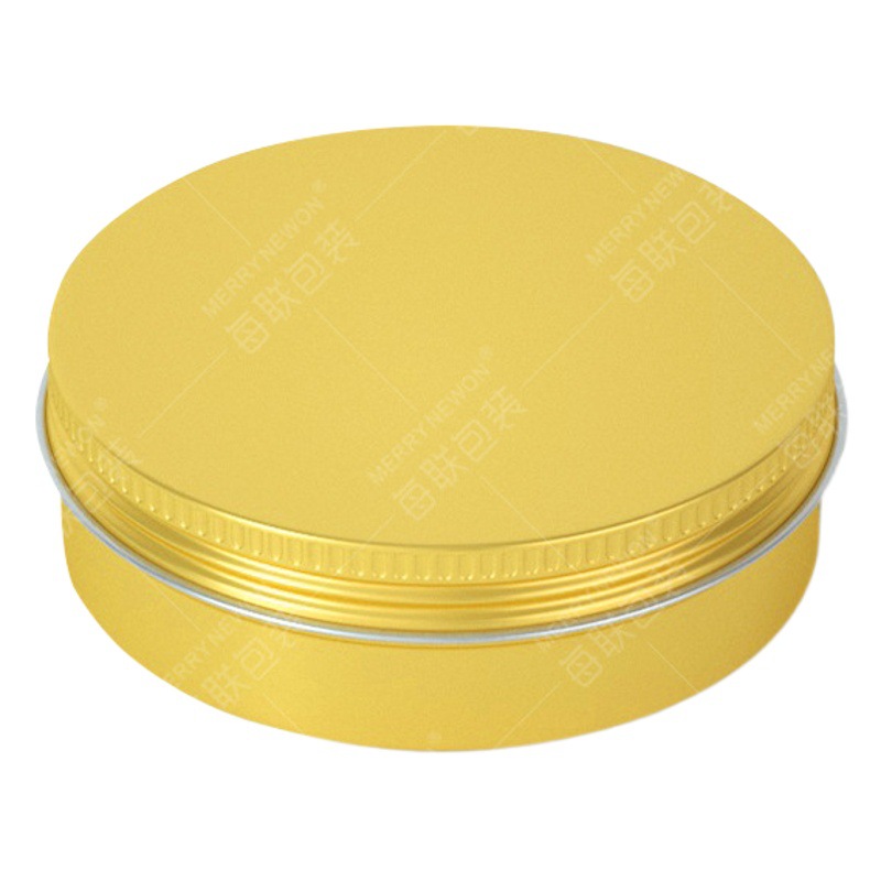 Each Jar 5Ml-250Ml Threaded Single-Sided Golden Candle Jar Tea Jar Jewelry Box Car Wax Jar