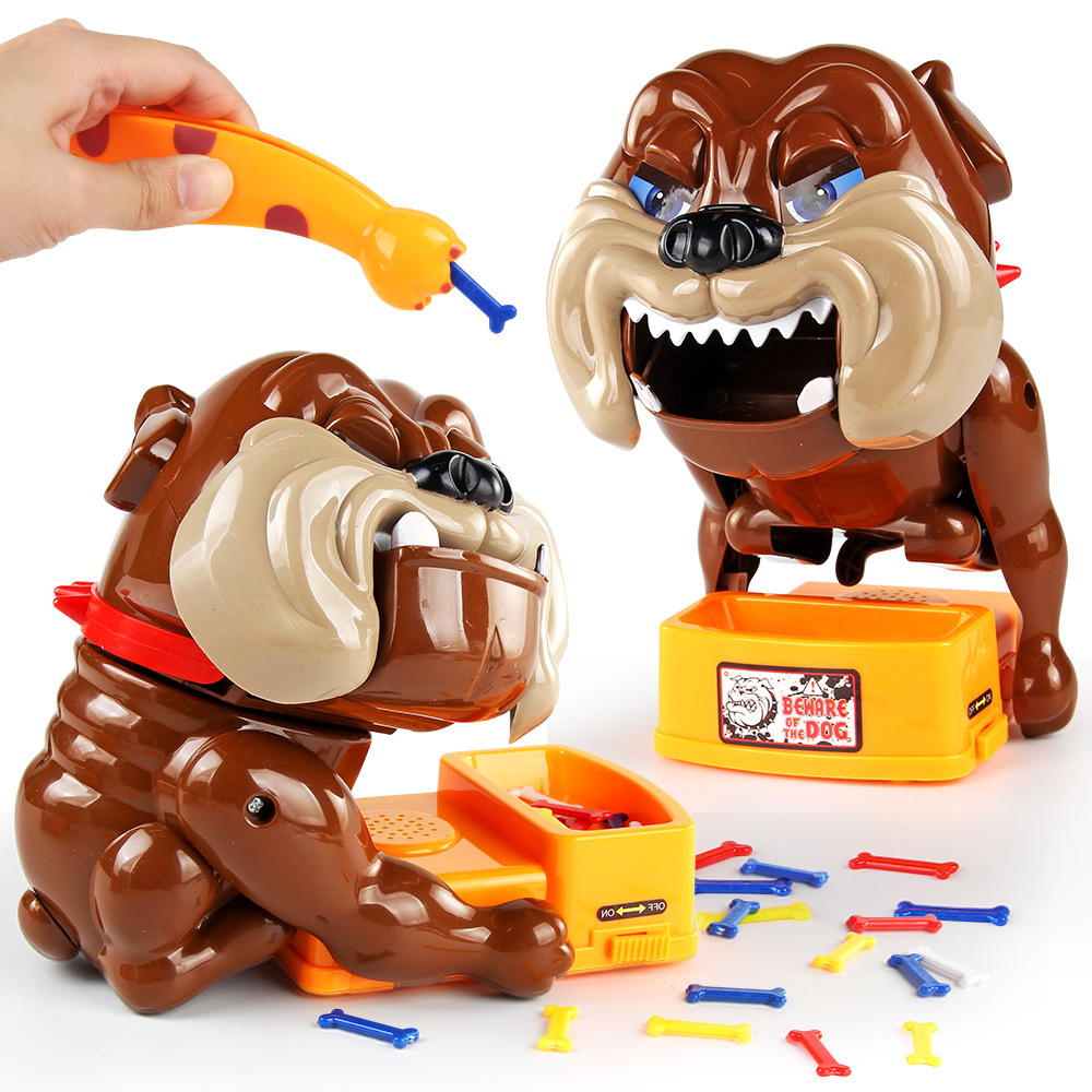 Picture of Cross-border export children bite hand trick toys variety of spoof decompression shark crocodile dog bite hand biting toys