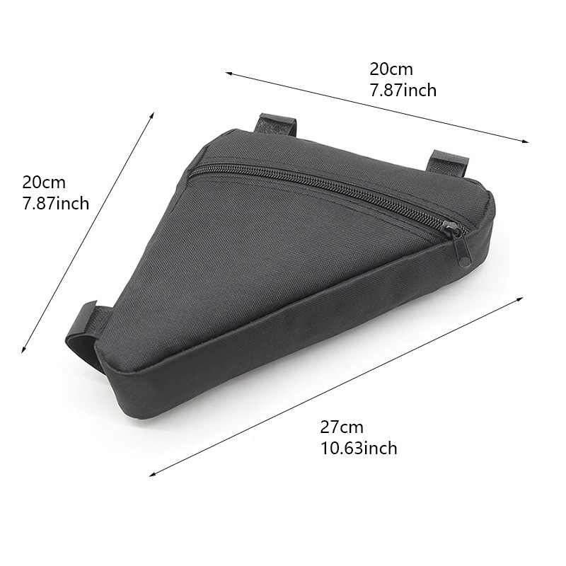 Picture of Bicycle Waterproof Front Beam Bag Triangle Bag Cycling Equipment Cross-border Bicycle Front Bag Large Capacity Bicycle Bag
