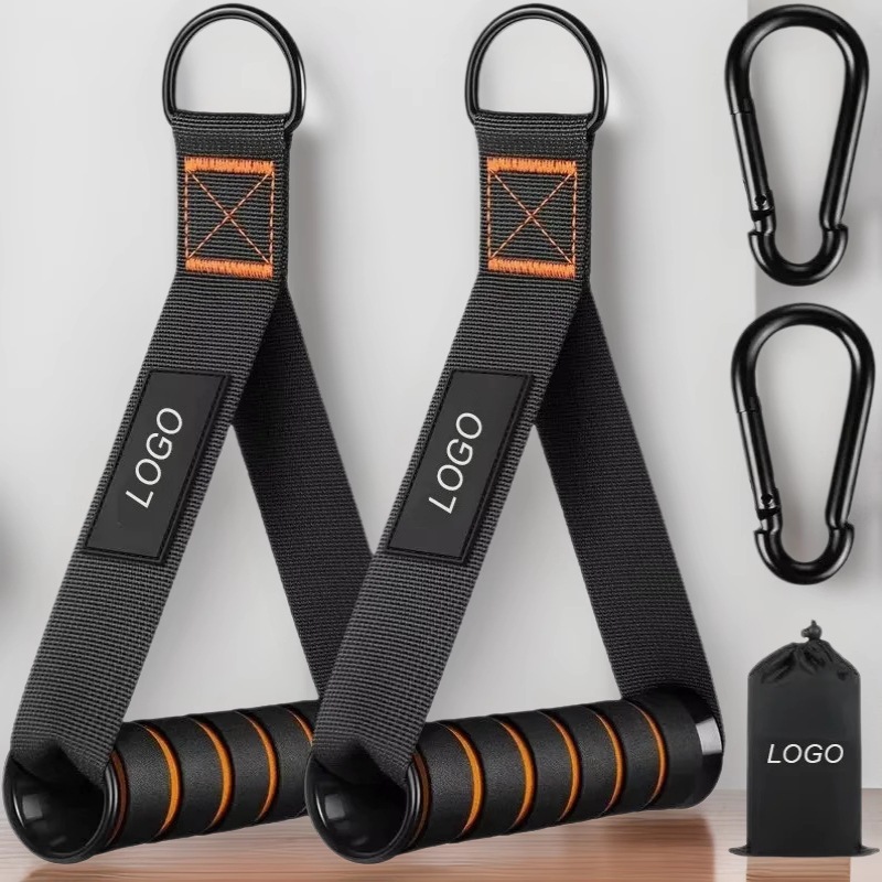 Tensioner with Two-Color Handle, Tension Rope Handle, Back Resistance Tensioner Accessories, Fitness Equipment Accessories