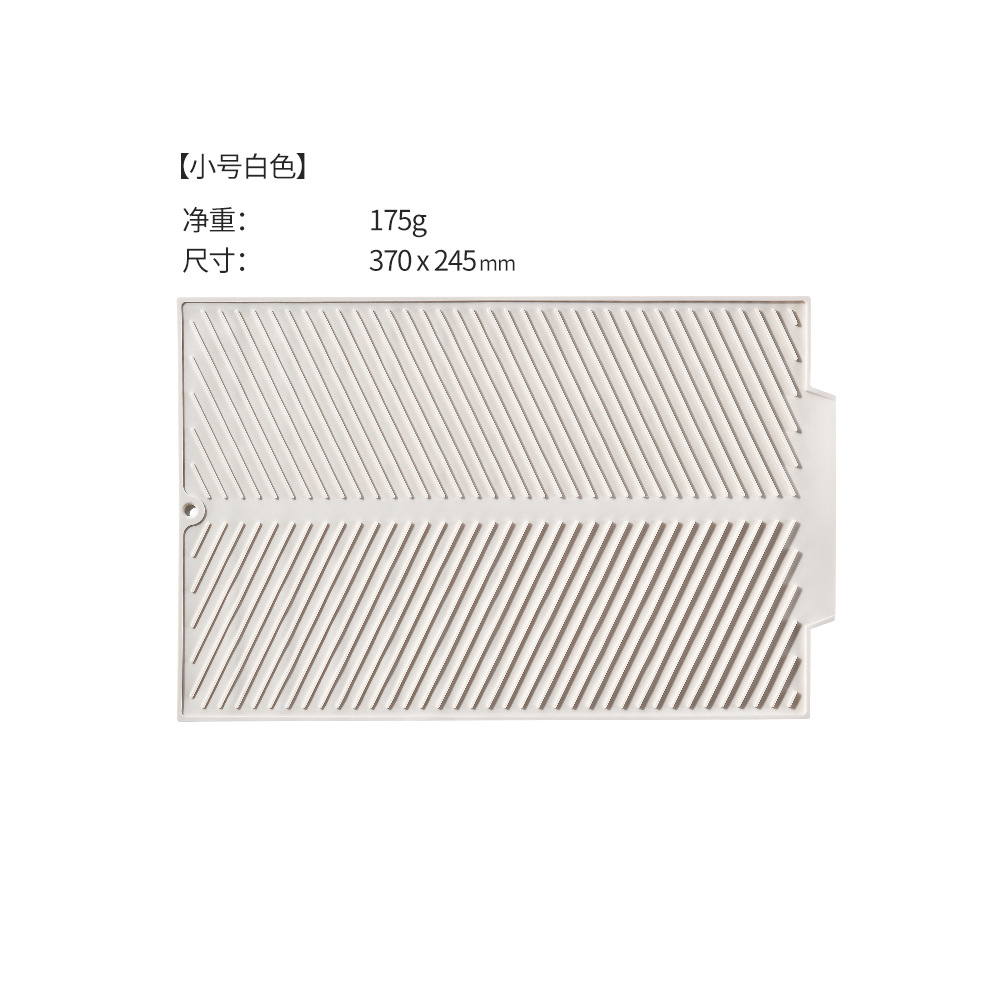 Picture of Kitchen Countertop Silicone Drying Mat Placemat Dining Table Insulation Mat Pool Side Tableware Drying Mat Bar Counter Non-slip Drying Mat
