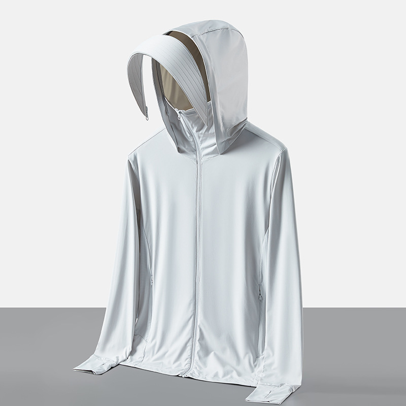 Picture of High-Quality Sun Protection Clothing for Men and Women in Summer New Style Detachable Brim Couple Youth Outdoor Leisure Travel Skin Clothing