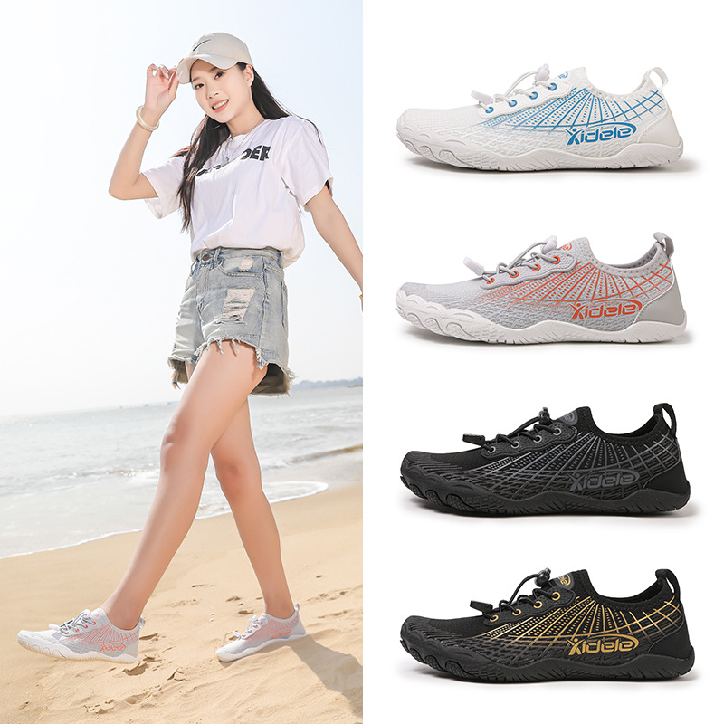 Picture of Outdoor Anti-Cut and Anti-Slip River Tracing Shoes for Couples, Beach Shoes, Quick-Drying Wading Shoes, Thick-Soled Swimming Shoes, Amphibious Shoes