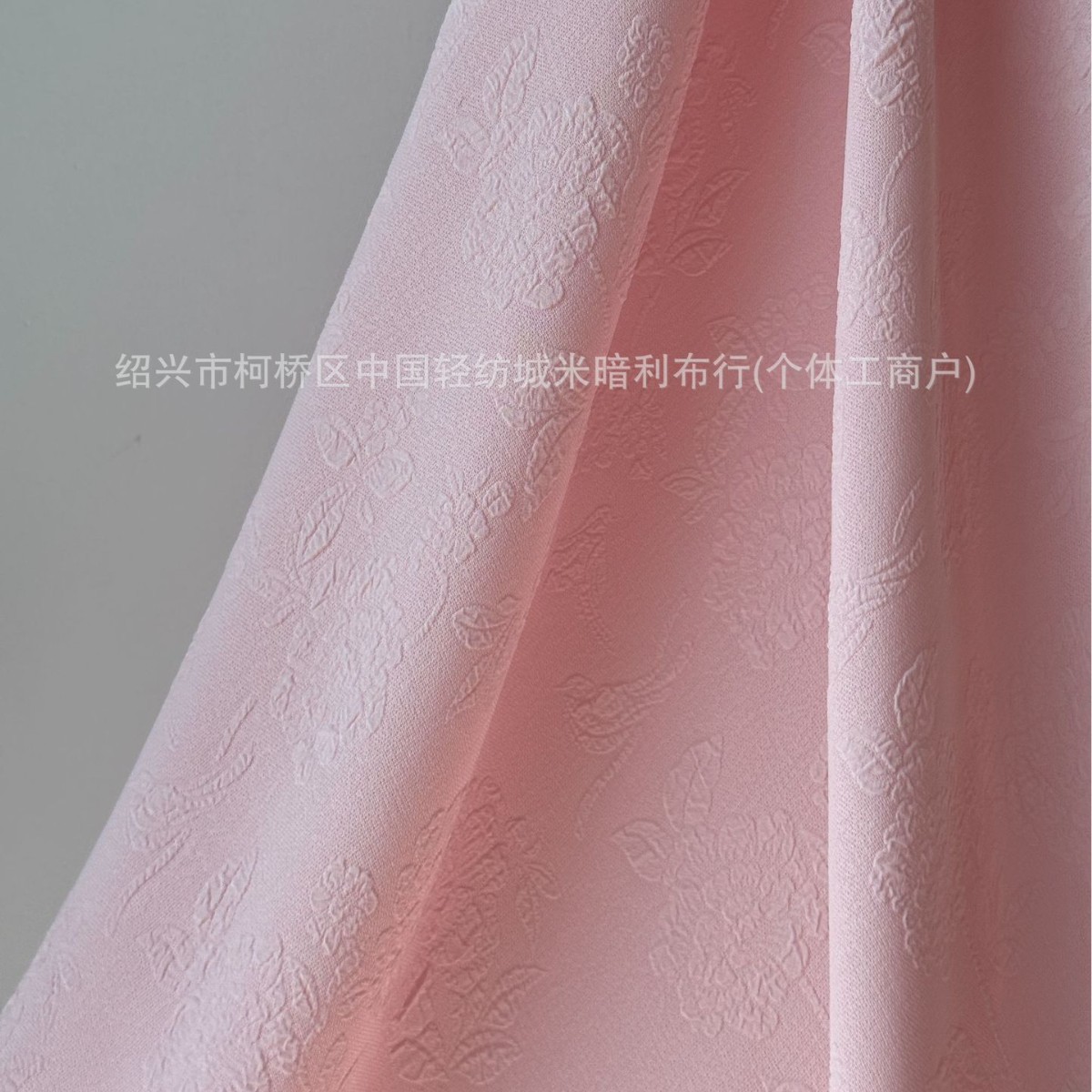 Imitation Linen Bubble Dark Pattern Peony Jacquard Fabric Spring and Summer Women's Clothing Children's Clothing Cheongsam dress New Chinese Style National Style Fabric