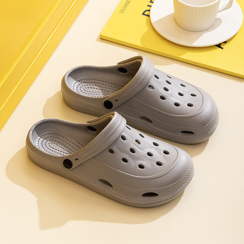 Picture of Qida Shun New Men's and Women's Hole Shoes Summer Indoor and Outdoor Couples Foam Lightweight Drifting Shoes Beach Garden Shoes