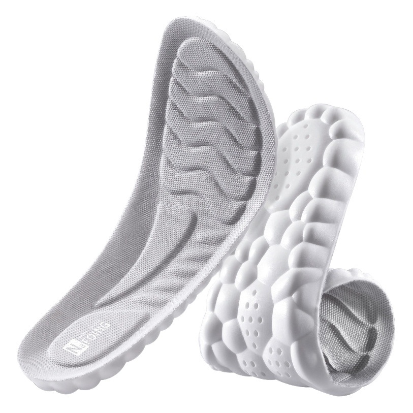 Yunduo Insoles, Pu Military Training Insoles, Super Soft, Sweat-Absorbent, Breathable, Thickeneded, Shock-Absorbing, Soft Elastic Sports Insoles Wholesale