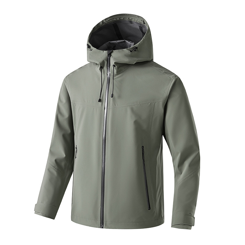 Jacket Men's Spring and Autumn Thin Couple Outdoor Hiking Breathable Hiking Clothing Women's Windproof Waterproof Jacket Jacket Fishing