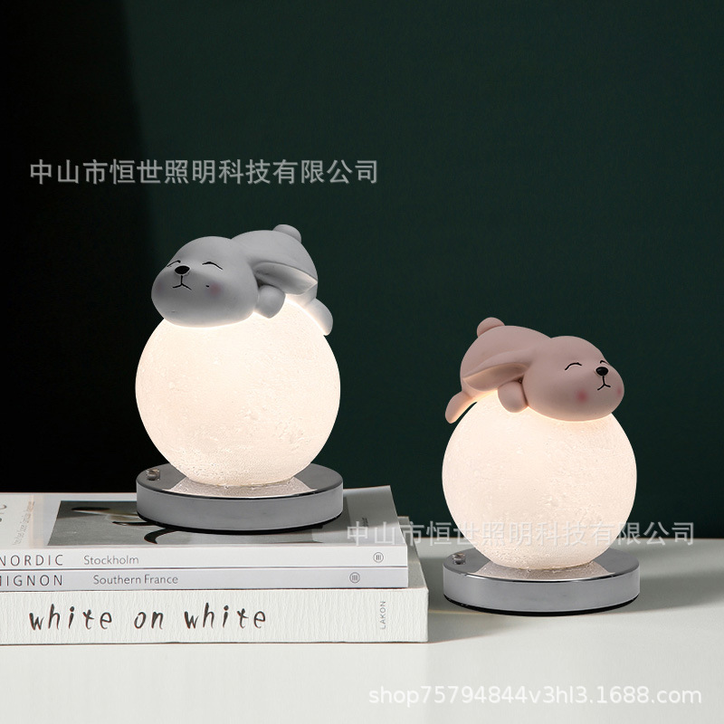 Cross-border Bedside Lamp Office Decorative Creative Bear Bedroom Desktop Table Lamp Ornaments Living Room Atmosphere Night Light