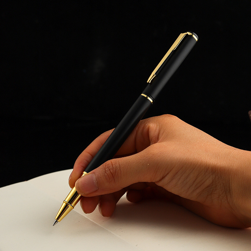 Picture of Wholesale Metal Bullet Ballpoint Pen Business Simple Ball Pen Signature Pen Gift Student Metal Signature Pen