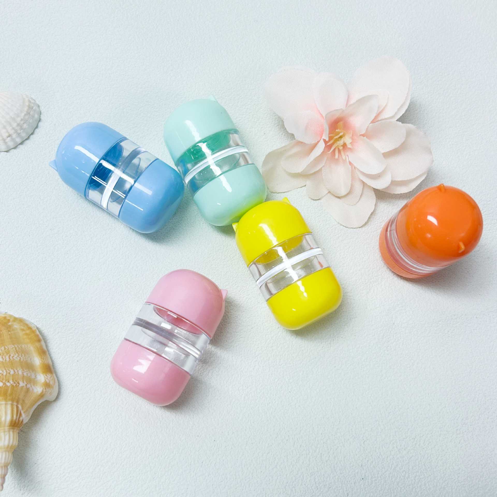 Picture of New Style Simple Mini Double-head Bottle Beauty Pupil Box Contact Lens Storage Bottle Easy to Carry ins Beauty Pupil Box 131