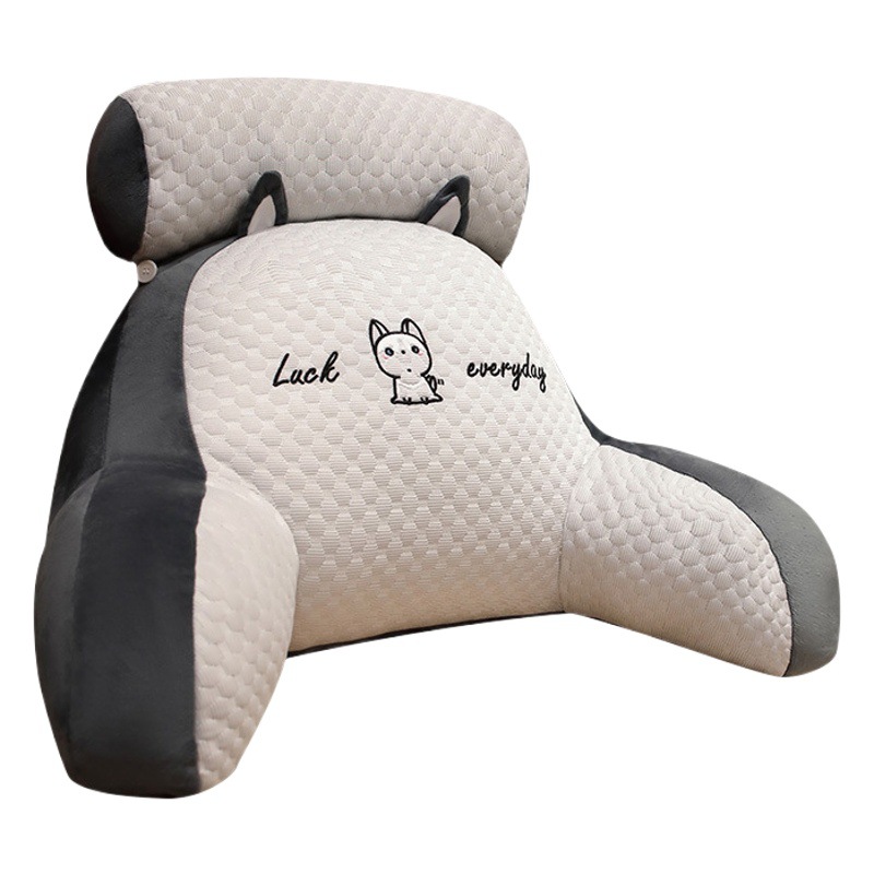 Wholesale Bingdoudou Bedside Cushion Soft Bag Bed Pillow Large Back Cushion Pillow Girls Sleeping Sofa Waist Protector