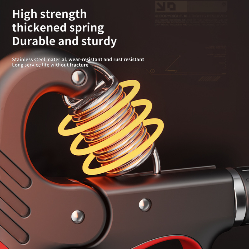 Picture of Electronic counting grip arm strength fitness device rehabilitation training trainer five finger grip wholesale