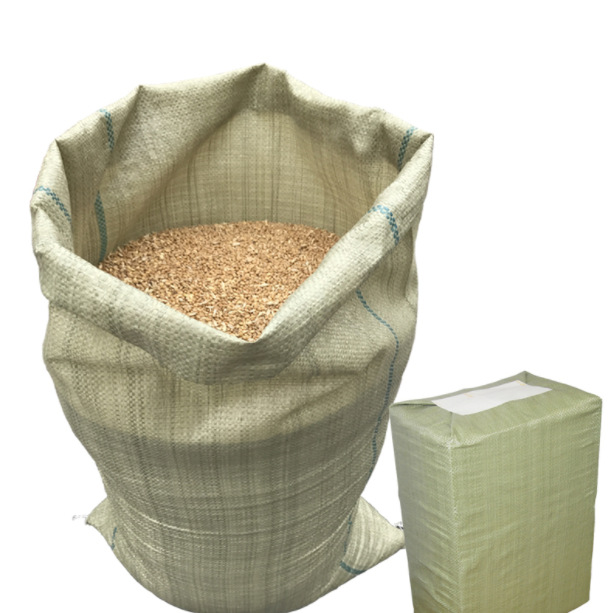 Woven bag thickened snakeskin bag hemp bag large bag moving plastic packaging bag large express packing bag Green