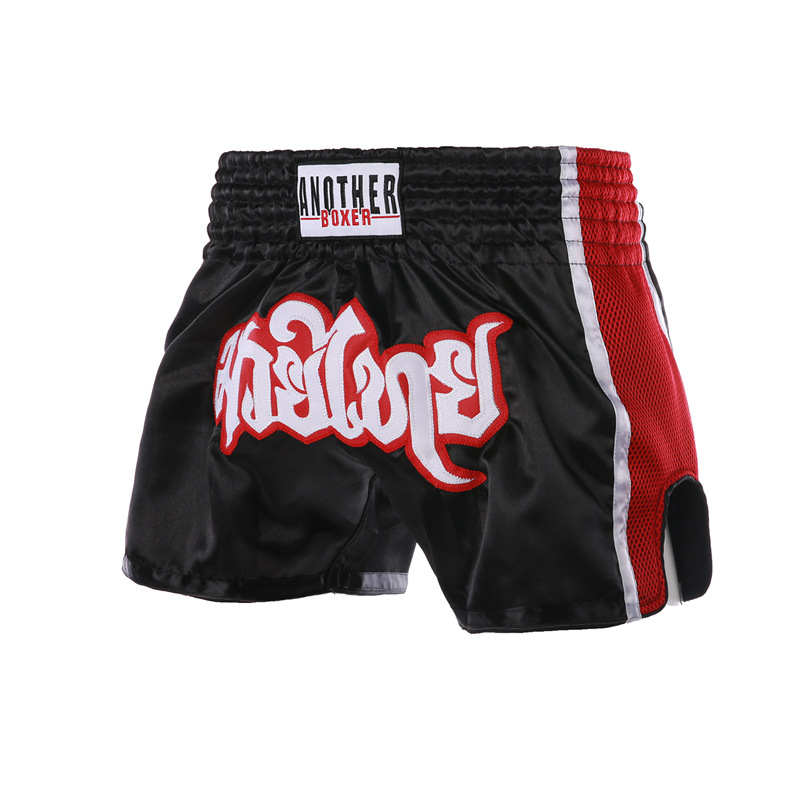 Picture of New Mesh Muay Thai Shorts Strong and Durable Simple and Beautiful Boxing Fighting Training Shorts Children Adult