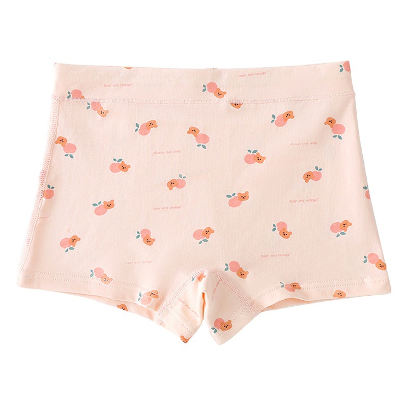 Picture of Girls' boxer briefs pure cotton class a children girls' baby girls' boxer shorts medium and large children's shorts wholesale