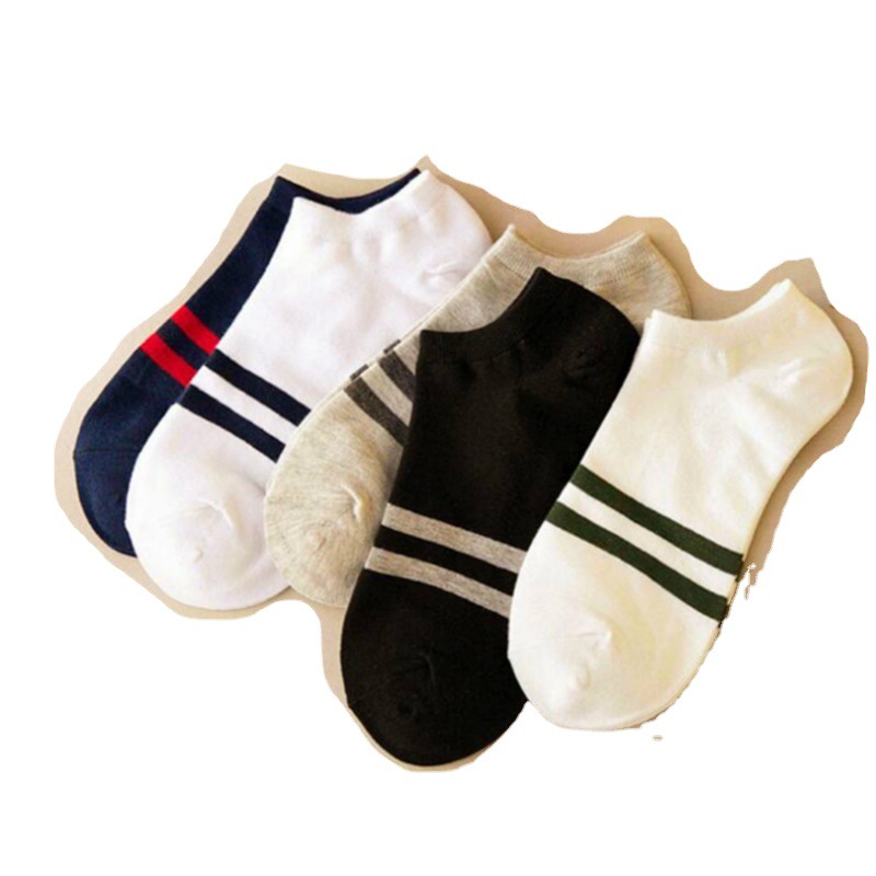 Socks Men's Boat Socks Summer Thin Mesh Short Low-Top Shallow Mouth Cotton Socks Casual Street Stall Men's Socks