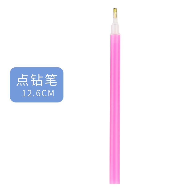 Picture of Diamond painting diy hand drill tool drill pen tray mastic creative cross stitch drill tool set