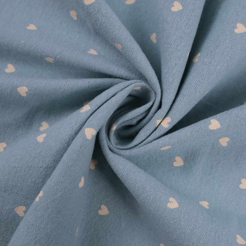 Picture of in stock cotton sanding printed fabric 5.2cm floral cloth women's shirt dress doll cloth