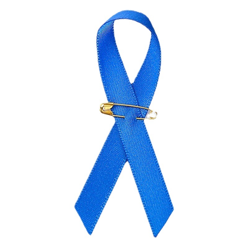 Cross logo public welfare badge handmade video ribbon company logo health activities can be DIY pin
