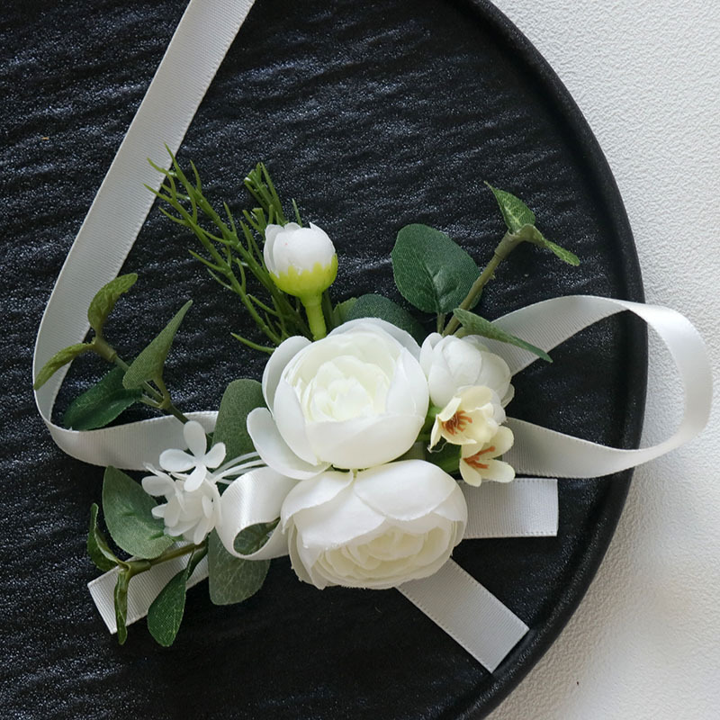 Picture of 237 Western-style business celebration corsage hand flower wedding supplies artificial flower studio photo props White series